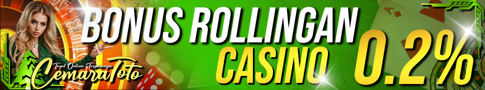 BONUS ROLLINGAN LIVE CASINO 0.2%